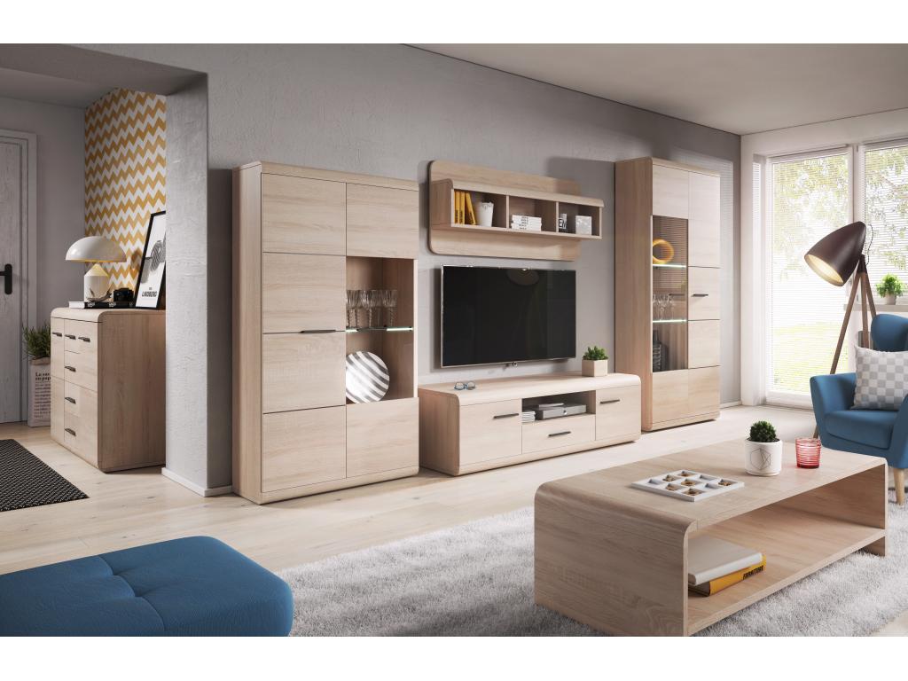 TV table Elariva RTV140 138x54x44 Beige SVDU83562