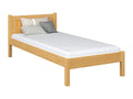 Single wooden bed N02 Natural Pine 90x190 QEKT88785