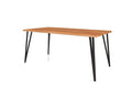Elariva - Dining table 100x120 in natural oiled beech heartwood ZCOS59527