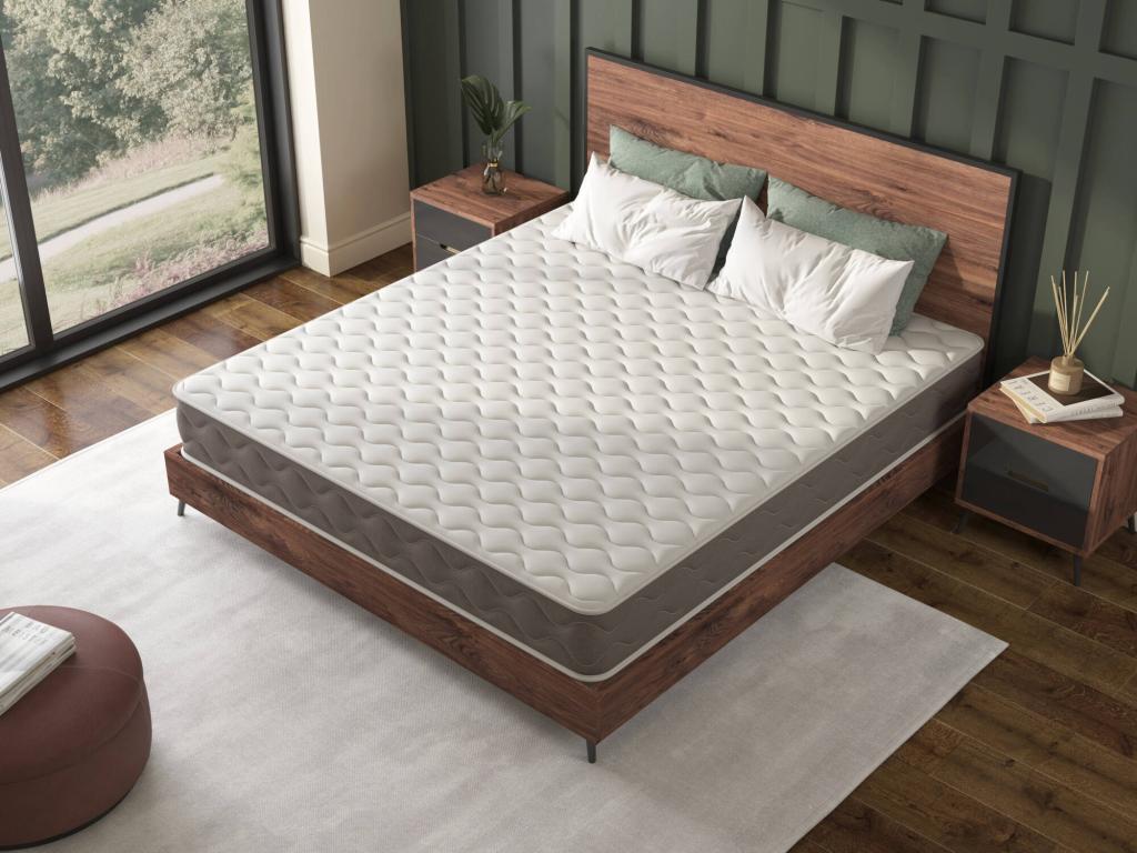 Single mattress, foam mattress, ergonomic mattress, anti-mite and hypoallergenic mattress, Made in Italy, 80x190x21 cm, JXMN92697