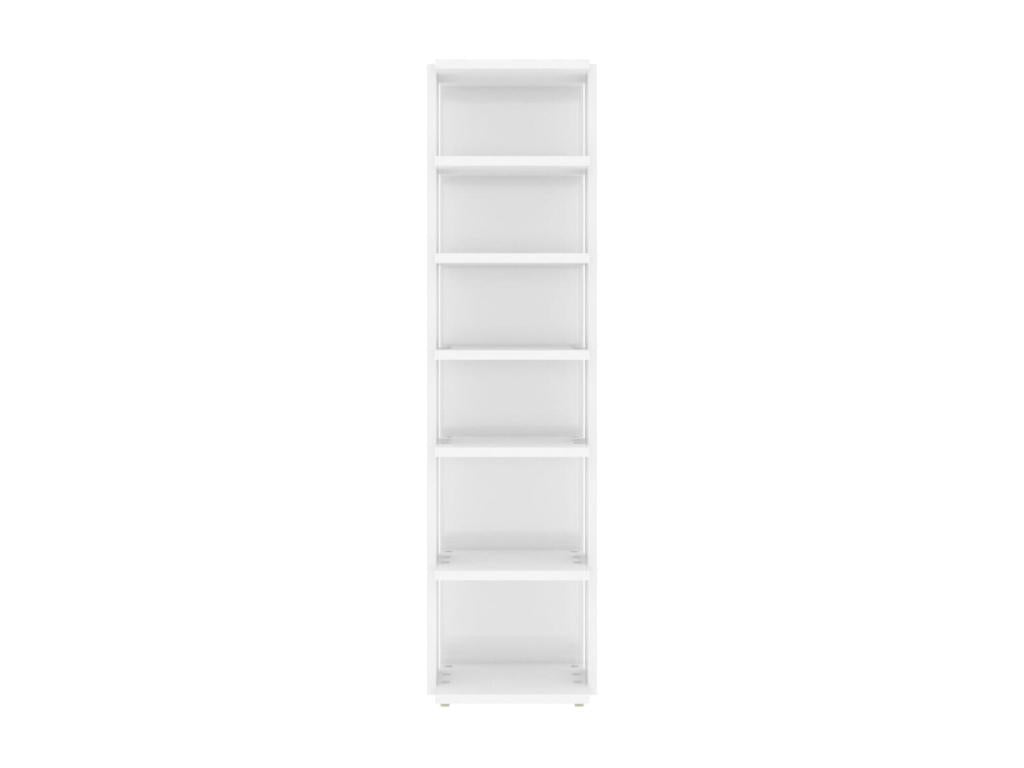 Shoe cabinets, 2 pcs, glossy white, 25x27x102 LBWO15784
