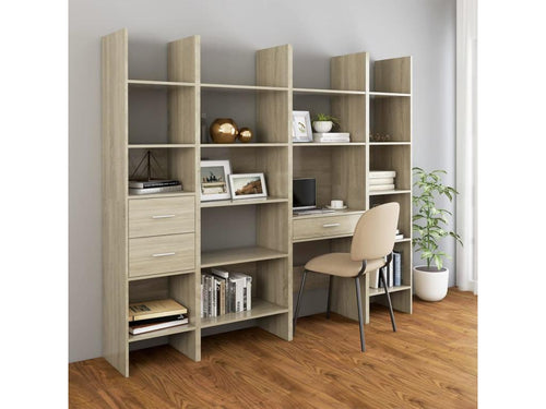 Boisona Oak Bookcase 60x35x180 HYNU23054